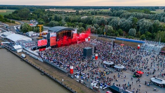 NDR 2 auf dem Papenburg Festival, Meyer Werft. © NDR 2 Foto: Axel Herzig