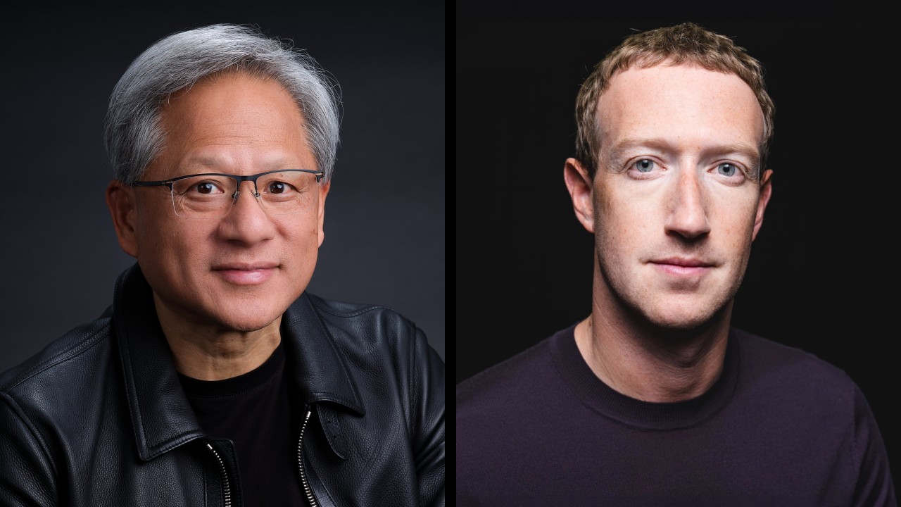 Jensen Huang und Mark Zuckerberg über KI-Durchbrüche