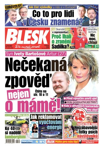 Obálka e-magazínu Blesk 11.6.2024