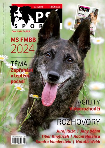 Obálka e-magazínu Psí sporty 3/2024