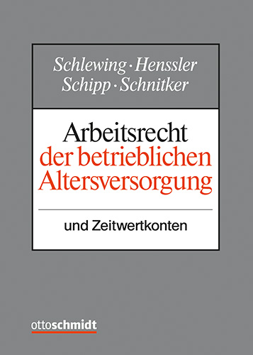 Ansicht: Arbeitsrecht der betrieblichen Altersversorgung