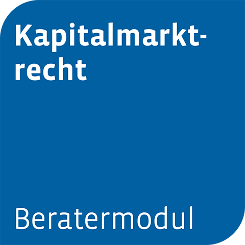 Ansicht: Beratermodul Kapitalmarktrecht