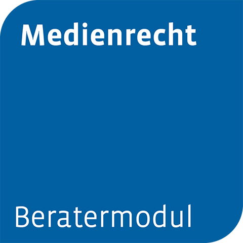 Ansicht: Beratermodul Medienrecht