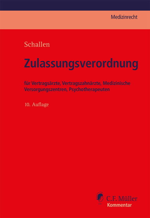 Ansicht: Zulassungsverordnung