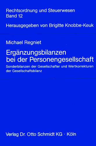 Ansicht: Ergänzungsbilanzen bei der Personengesellschaft