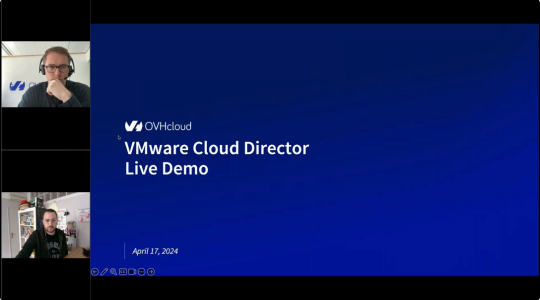 VMware Cloud Director-Demobild