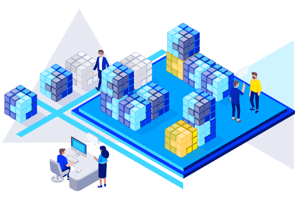 Storage of large data sets