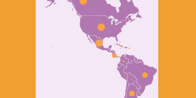 Mapa de Ciudades y Comunidades Amigables con las Personas Mayores en las Américas