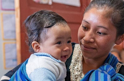 Madre con niño