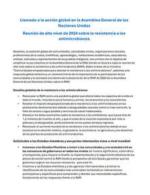 Comunidades Empoderadas. Declaración sobre UNGA 2024