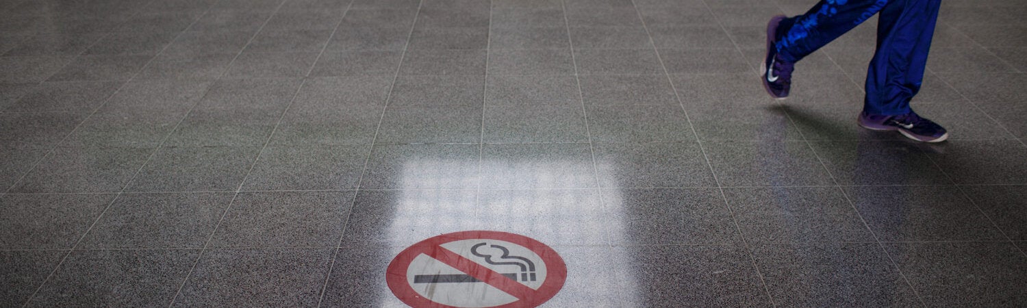 Smoke free area