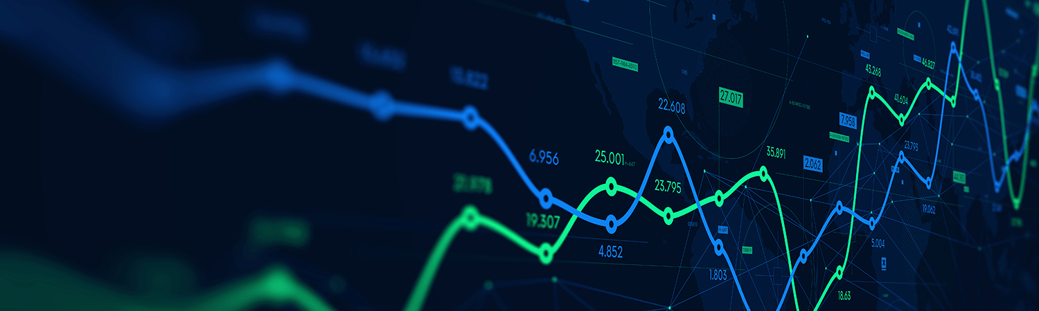 generic image data flow represented on dark background