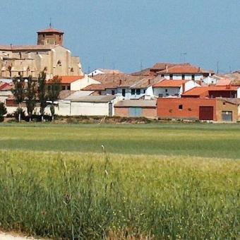 Panorámica de Villalcázar de Sirga