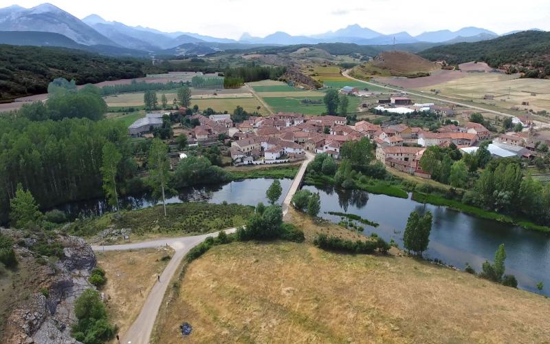 Panorámica de Ligüérzana