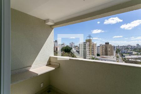 Varanda da Sala de apartamento para alugar com 3 quartos, 82m² em Castelo, Belo Horizonte