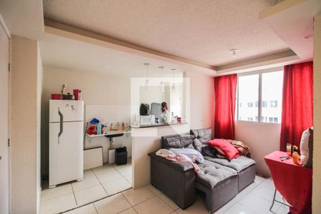 Sala de apartamento para alugar com 2 quartos, 45m² em Parque Sao Vicente, Belford Roxo