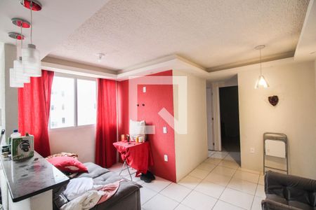 Sala de apartamento para alugar com 2 quartos, 45m² em Parque Sao Vicente, Belford Roxo