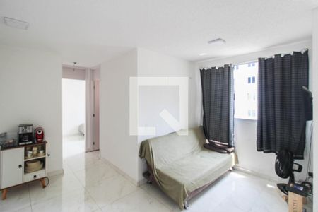 Sala de apartamento para alugar com 2 quartos, 48m² em Parque Sao Vicente, Belford Roxo