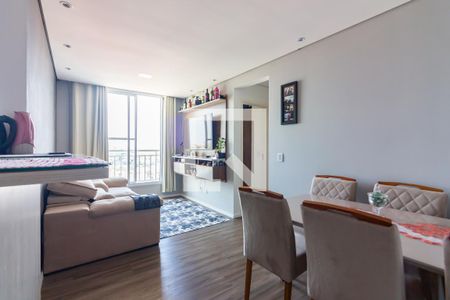 Sala  de apartamento à venda com 2 quartos, 48m² em São Pedro, Osasco