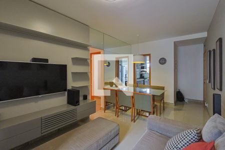 Sala de apartamento para alugar com 3 quartos, 115m² em São Lucas, Belo Horizonte