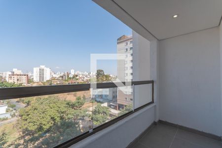 Varanda da Sala de apartamento para alugar com 2 quartos, 65m² em Castelo, Belo Horizonte