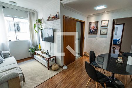 Sala de apartamento para alugar com 2 quartos, 86m² em Castelo, Belo Horizonte