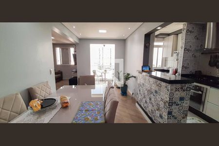 Sala de Jantar de apartamento à venda com 2 quartos, 64m² em São Pedro, Osasco