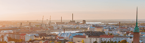 Helsinki skyline