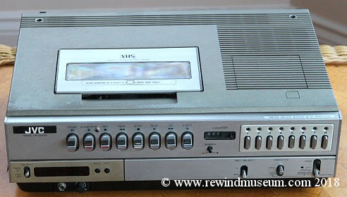 JVC HR-3300 VHS video recorder.