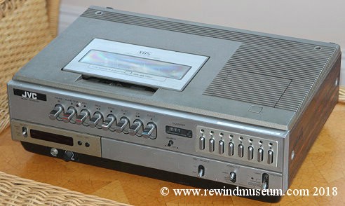 JVC HR-3300 VHS video recorder.