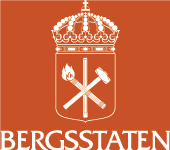 Bergsstatens logotyp. Illustration.