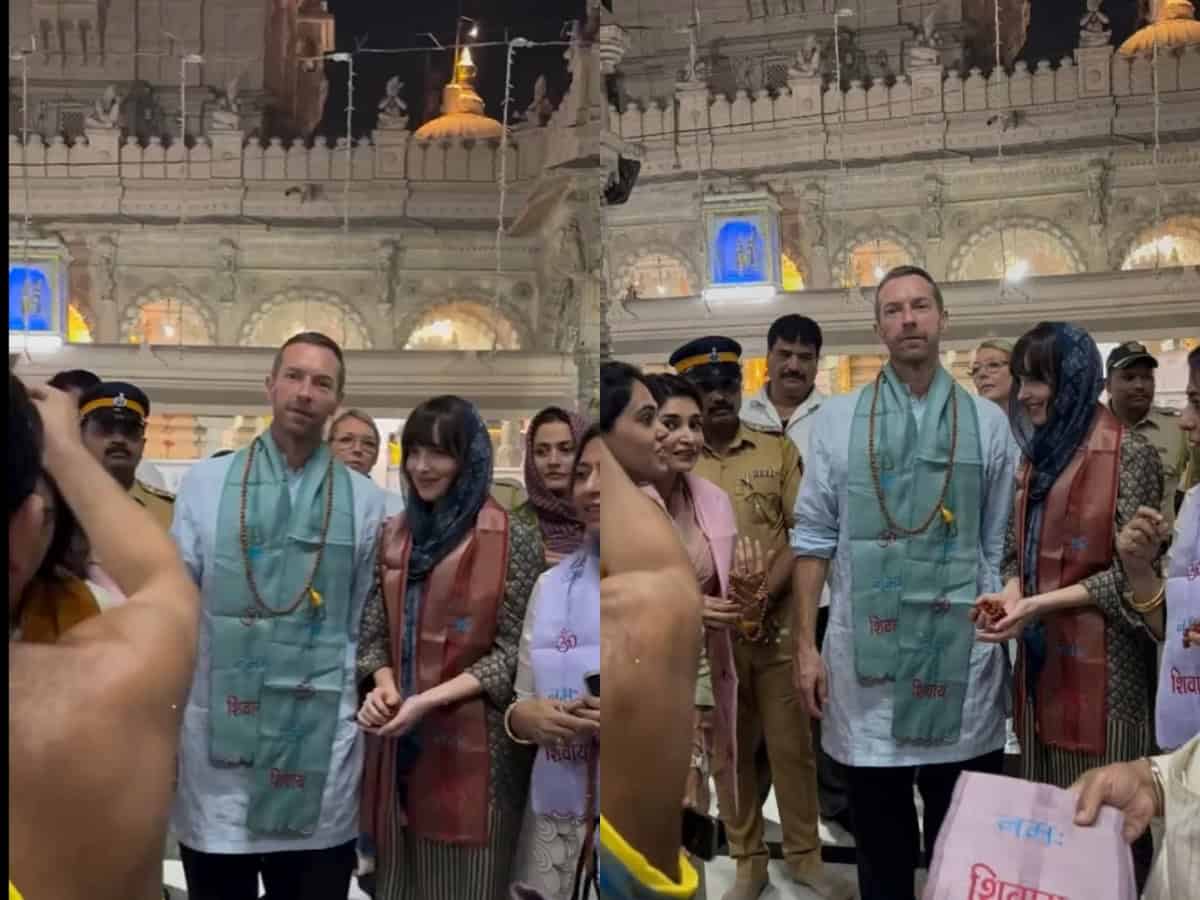 Dakota Johnson, Chris Martin spotted togethed in India