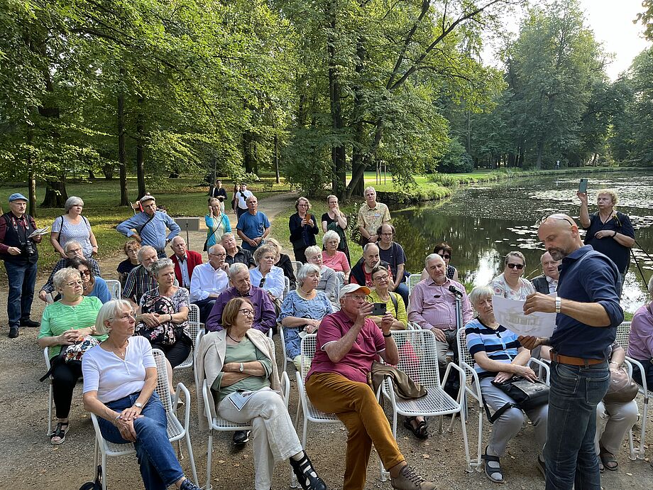 Tag des Offenen Englischen Pavillons in Pillnitz 2024, Foto: Thomas Bürger