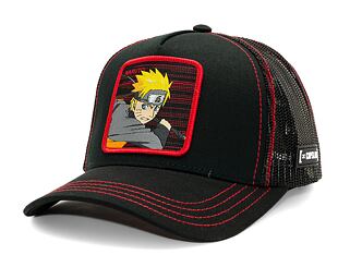 Dětská Kšiltovka Capslab Naruto Trucker - Naruto - Black