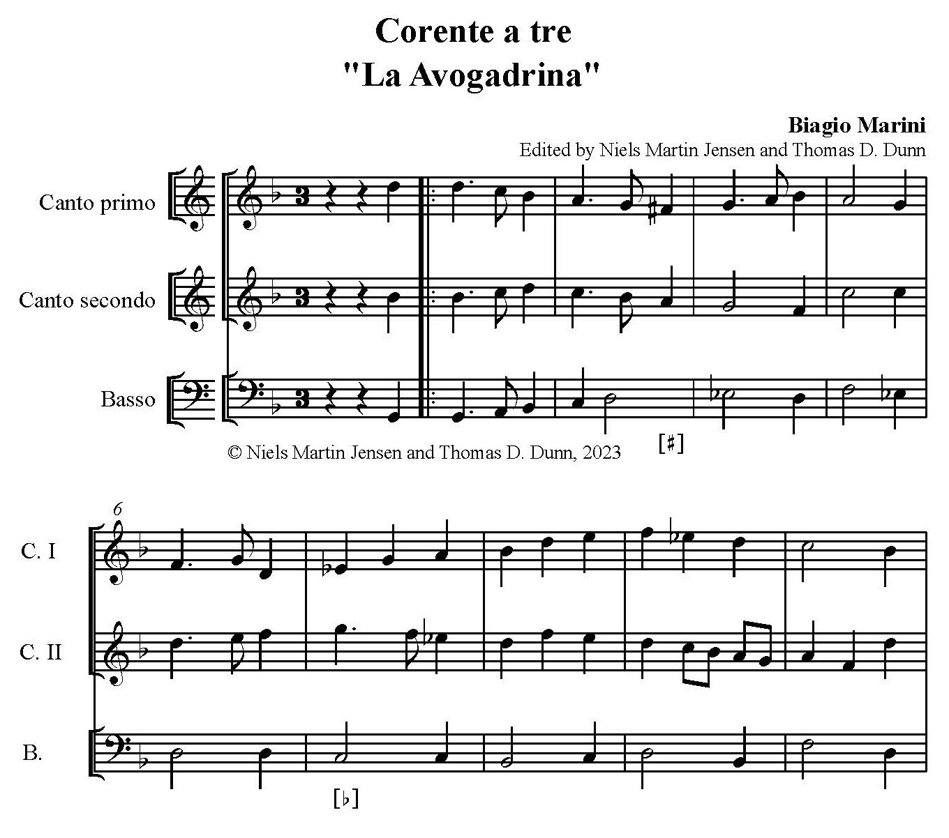 Marini La Avogadrina Page 1