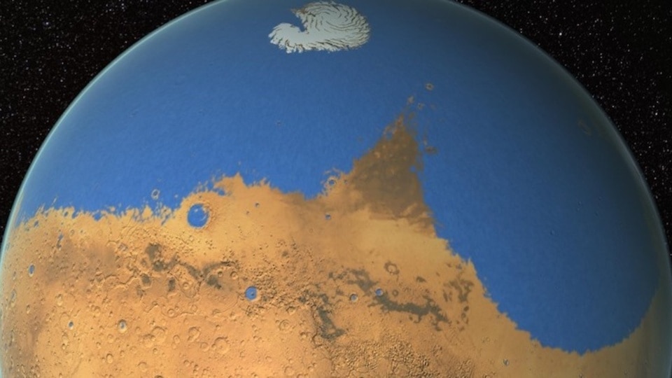 Ancient Mars With Liquid Water