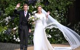 The Duke and Duchess of Westminster married at Chester Cathedral earlier this month  