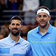 Del Potro faz emocionante despedida ao lado de Djokovic em Buenos Aires