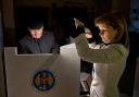 Moldovans went to the ballot to vote on whether to enshrine in the country’s constitution a path toward the EU