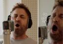 Gerard Butler's single has been released for his new animation film The Night Before Christmas in Wonderland