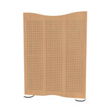 Cloison phonique droite haut courbé Acousti'call - l. 120 x h. 160 cm - avec pied - sans prestation