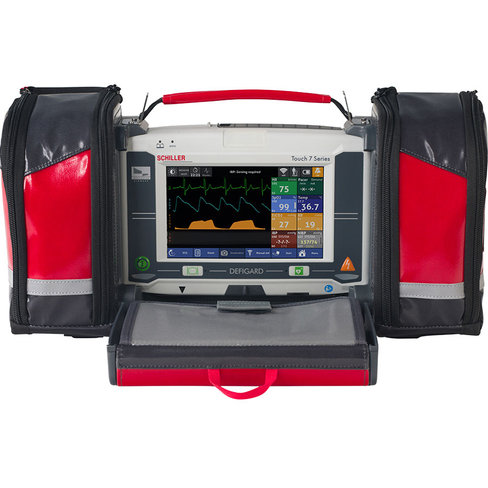 Moniteur-défibrillateur DEFIGARD TOUCH 7 avec ECG 12D, PNI, SpO2, TEMP