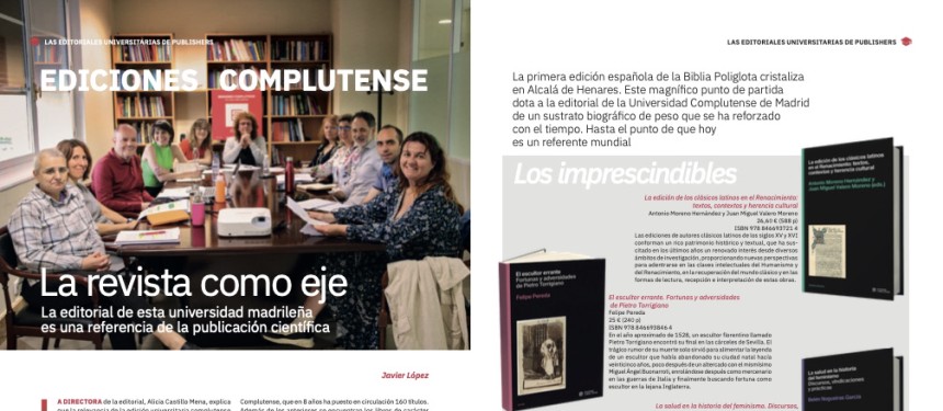 Editorial Complutense, la revista como eje