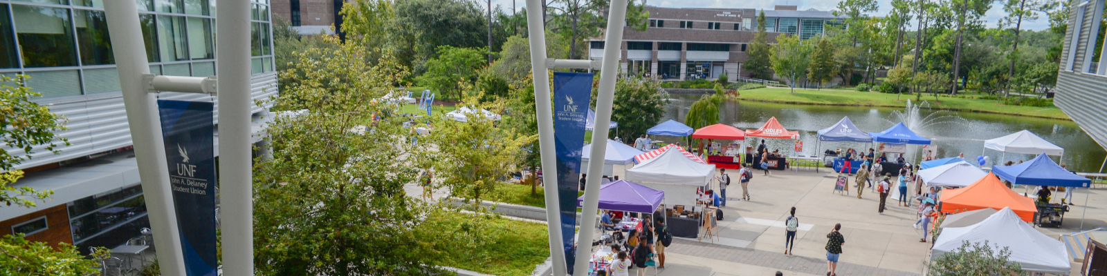 UNF Student Union during marketing day