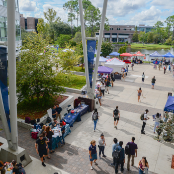 Arial view of the studion union