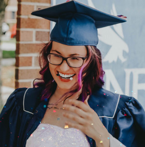 Sydney Lauren in Cap and Gown