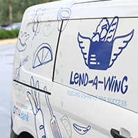 lend a wing van