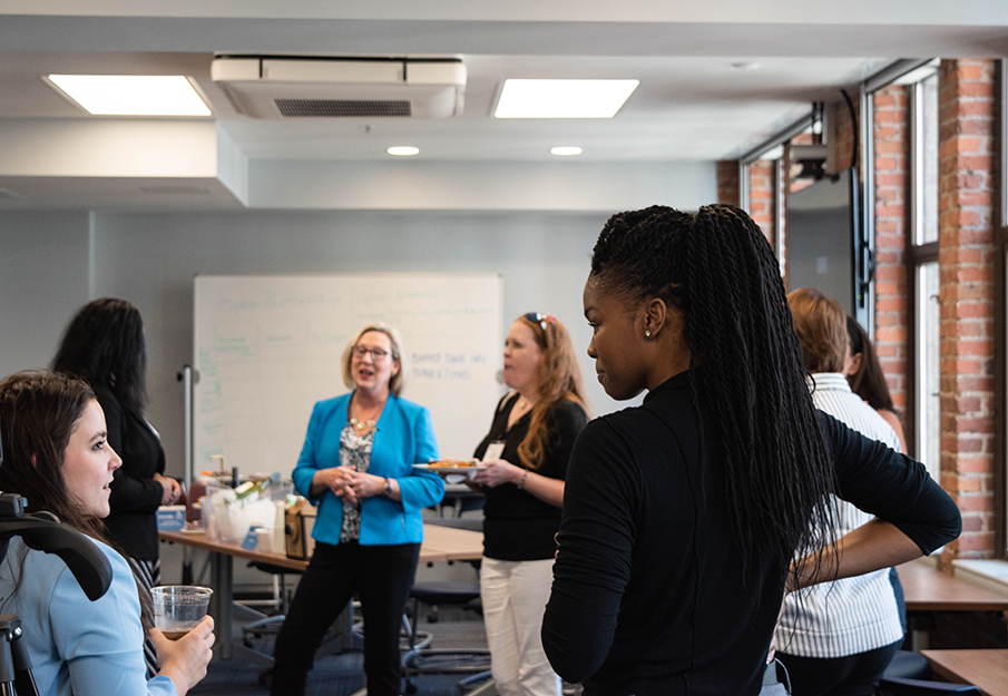 Women in Coggin leadership session