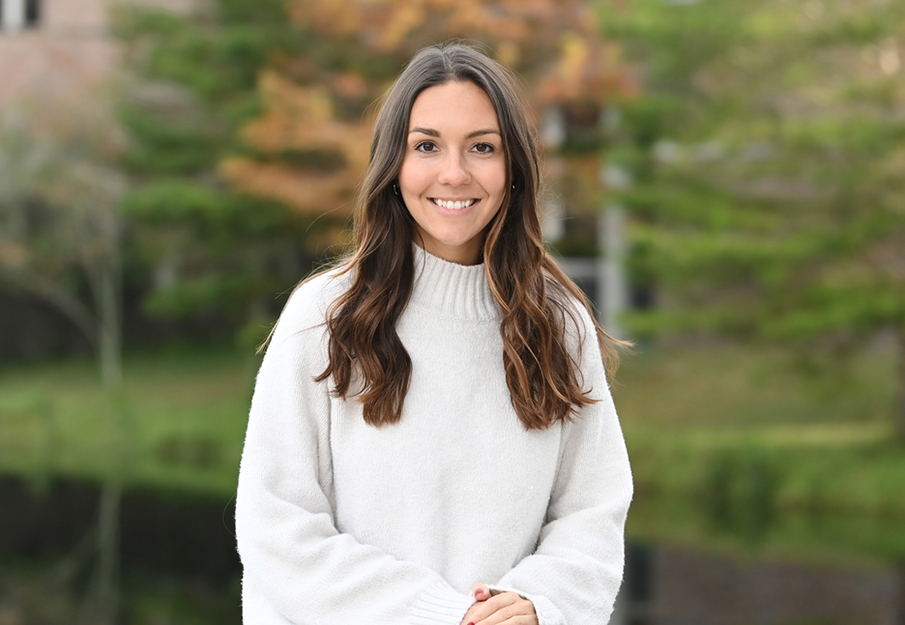 Alexandra Lackard, graduate coordinator in the UNF Coggin College of  Business