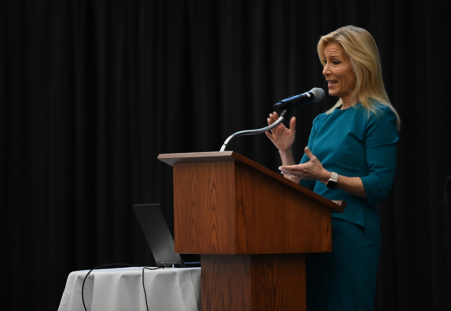 Mayor Deegan speaks at UNF Environmental Symposium